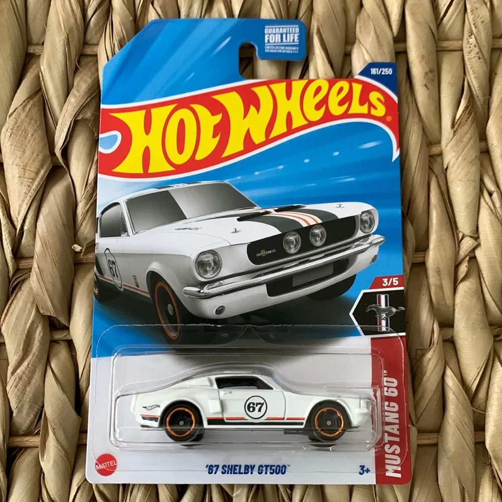 67 Shelby GT500 Ford Mustang Anniversary Hot Wheels 1967 White Pony Car 2025 NEW